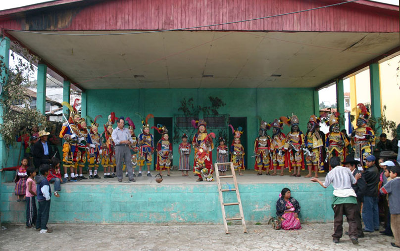 El Grupo Folklórico Baile de la Conquista de San Cristóbal, Totonicapán